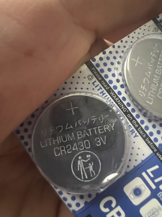 Літієва батарея cr 2430
