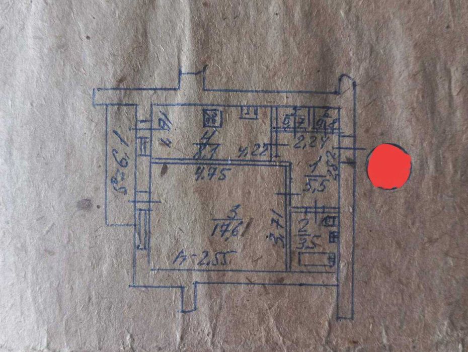 Від. власника. Квартира 1-кімнатна, 2-й поверх, цегла, 38кв.м