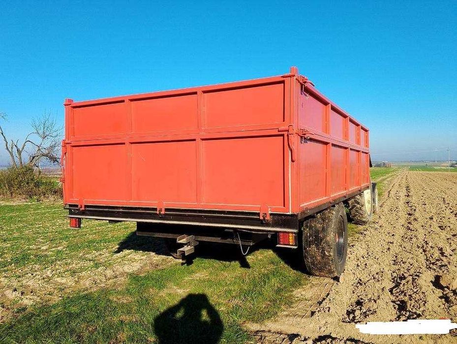 Przyczepa wywrotka jednoosiowa 9t