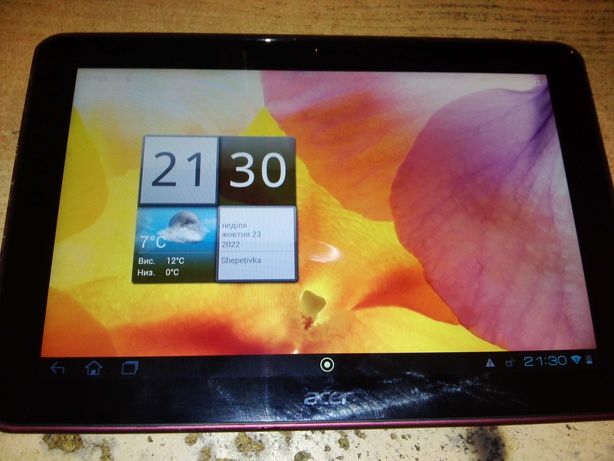 Планшет Acer Iconia Tab A200 10" 32 Gb + блок живлення