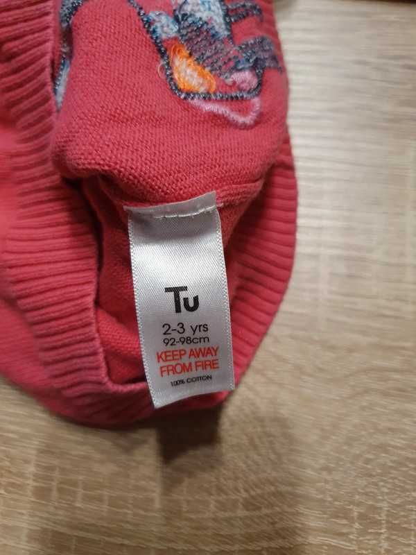 Sweterek dla dziewczynki Tu rozm 92-98