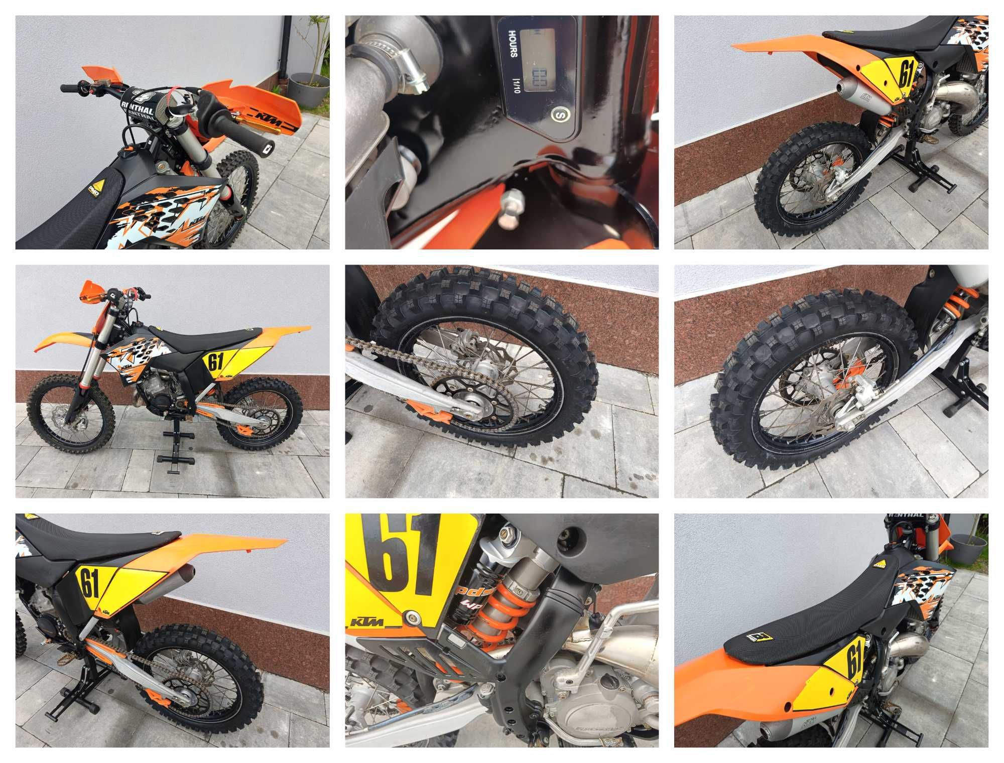 KTM SX 150, 2009, NOWE OPONY, amor WP, transport, raty na oświadczenie