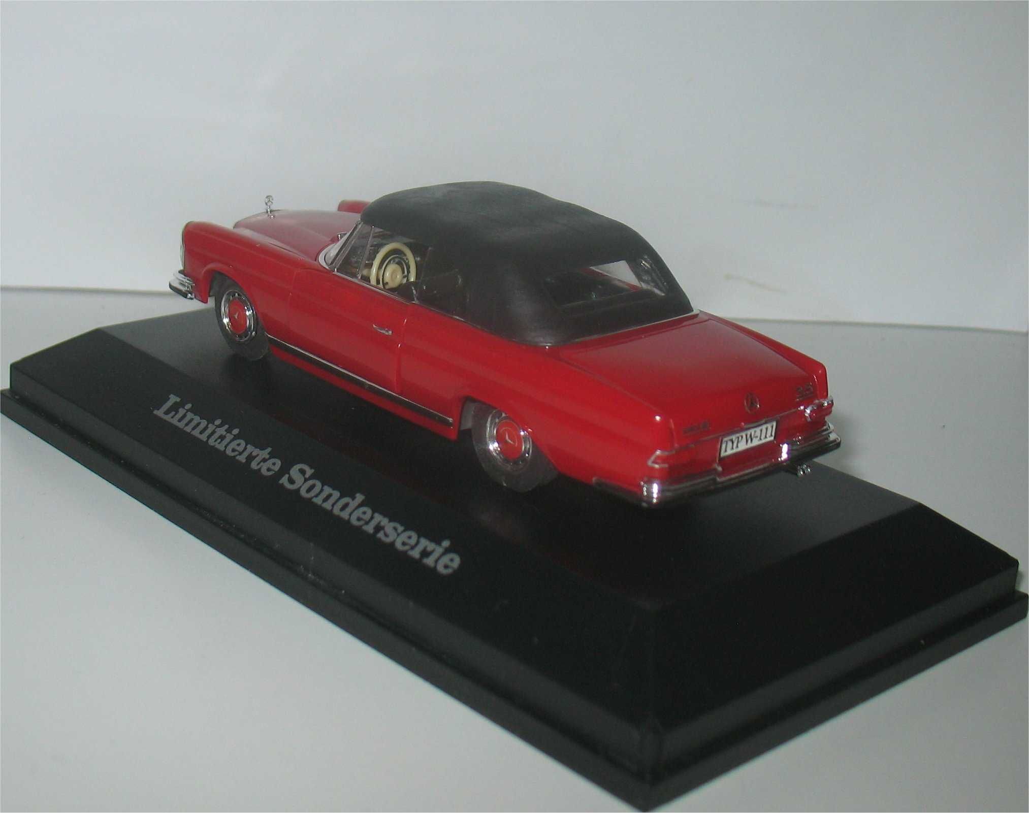 Faller - Mercedes-Benz 280 SE 3,5 Cabriolet (vermelho)