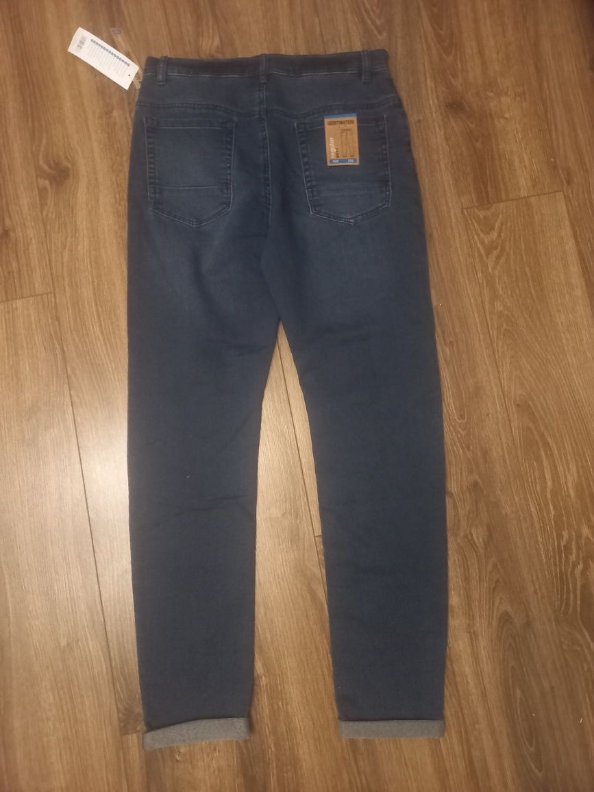 Spodnie jeans chłopięce r.170 cm