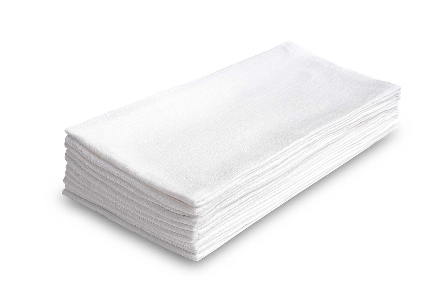 Standard Comfort pielucha tetrowa biała 10 sztuk 100% bawełna 80x80 cm