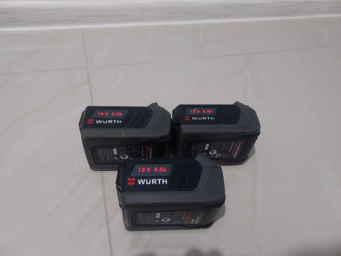 Акумулятор WURTH M-CUBE BASIC LI-ION, 18V, 5.0A