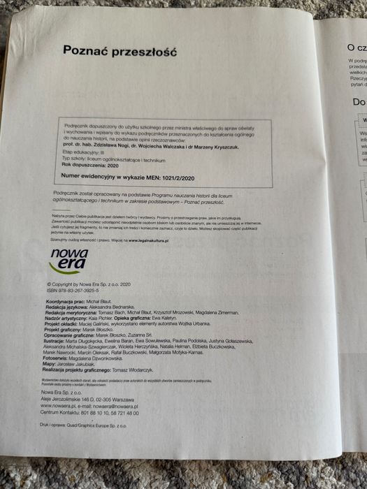 Historia 2 Poznać przeszłość podręcznik stan bardzo dobry