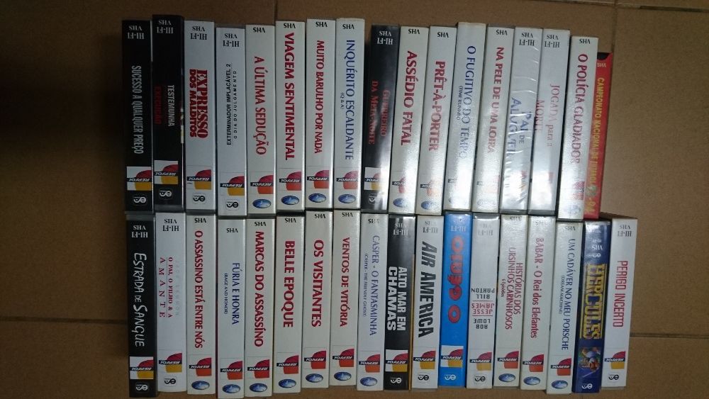 35 Cassetes Video VHS