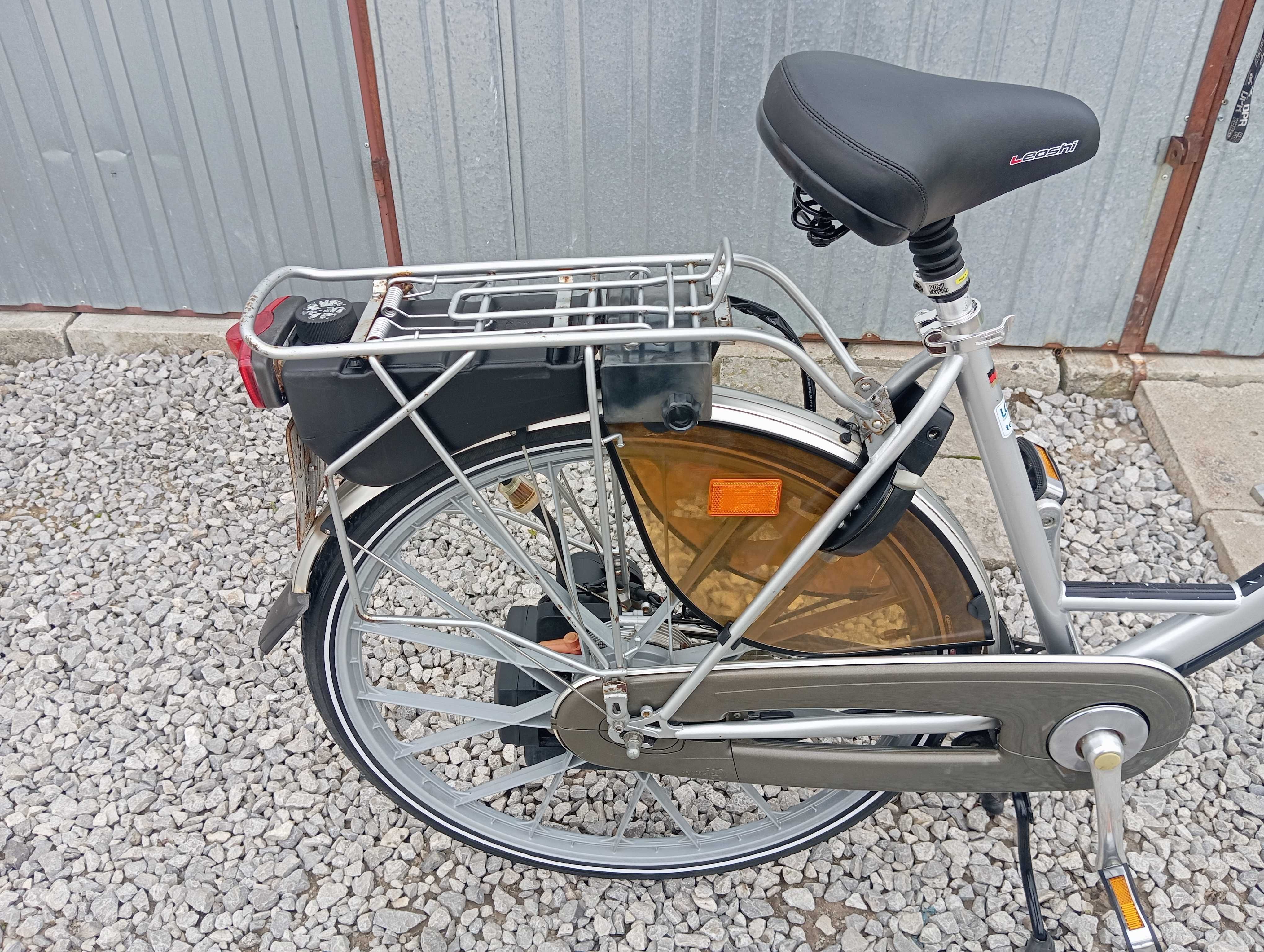 Rower spalinowy, Sachs saxonette, E start ,