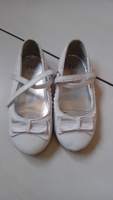 Baleriny białe, komunijne r. 30