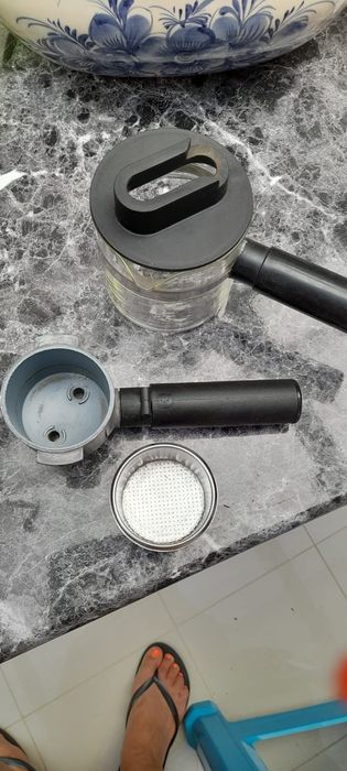 Máquina de café ou chá com manipulo