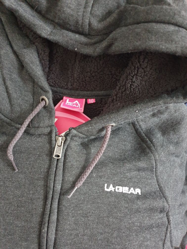 LA GEAR NOWA, rozm. 10 S/M bluza ocieplana z  misiem