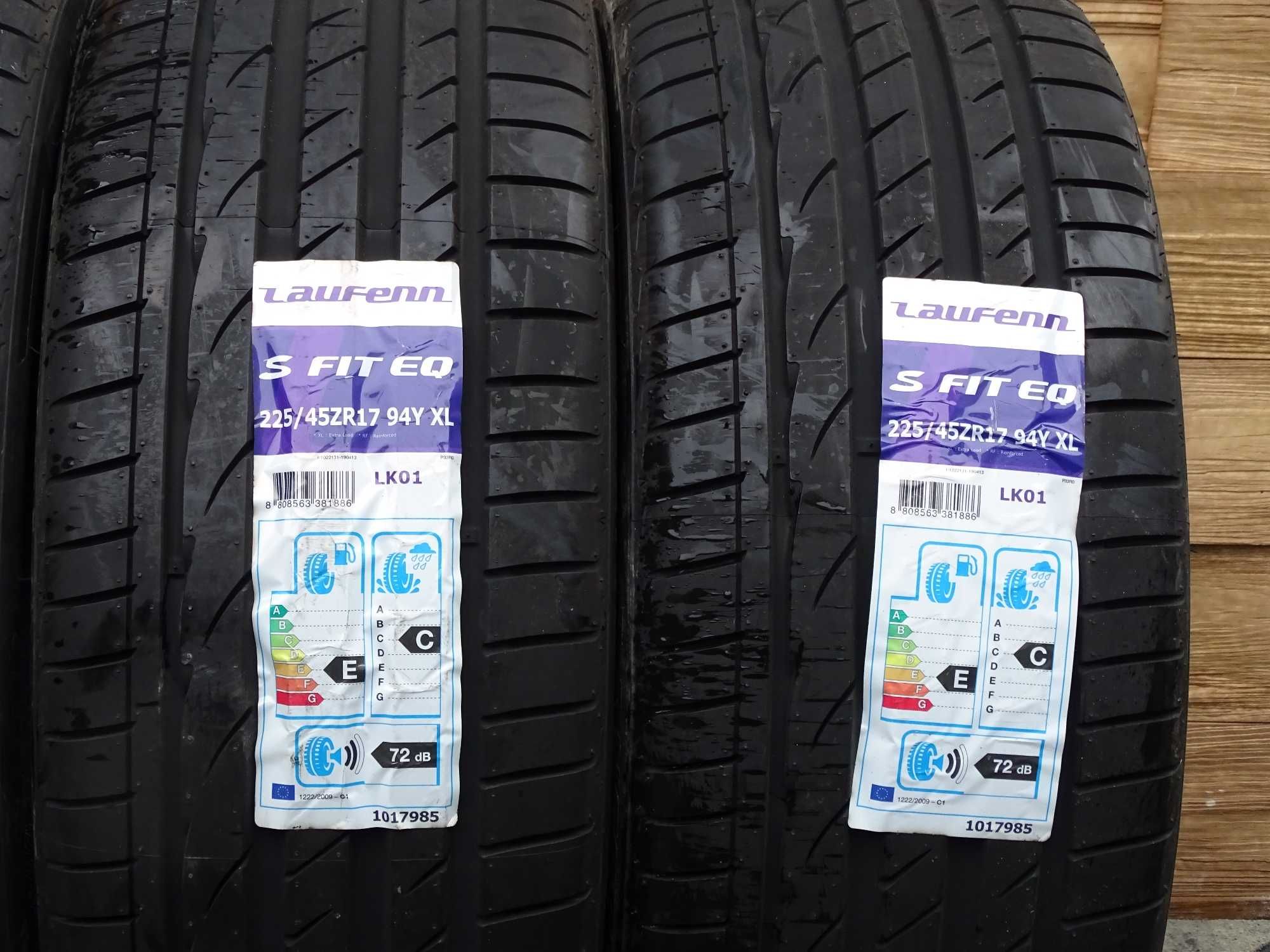 4× Laufenn S Fit EQ+ 225/45R17 94 Y rant ochronny, wzmocnienie (XL)