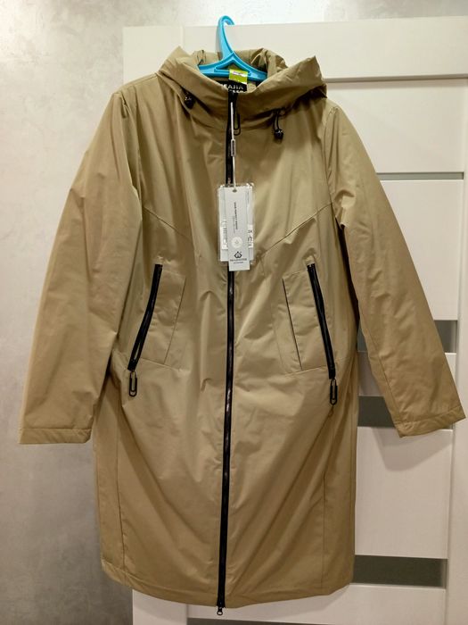 Куртка пальто плащ  демісезон 52 розмір