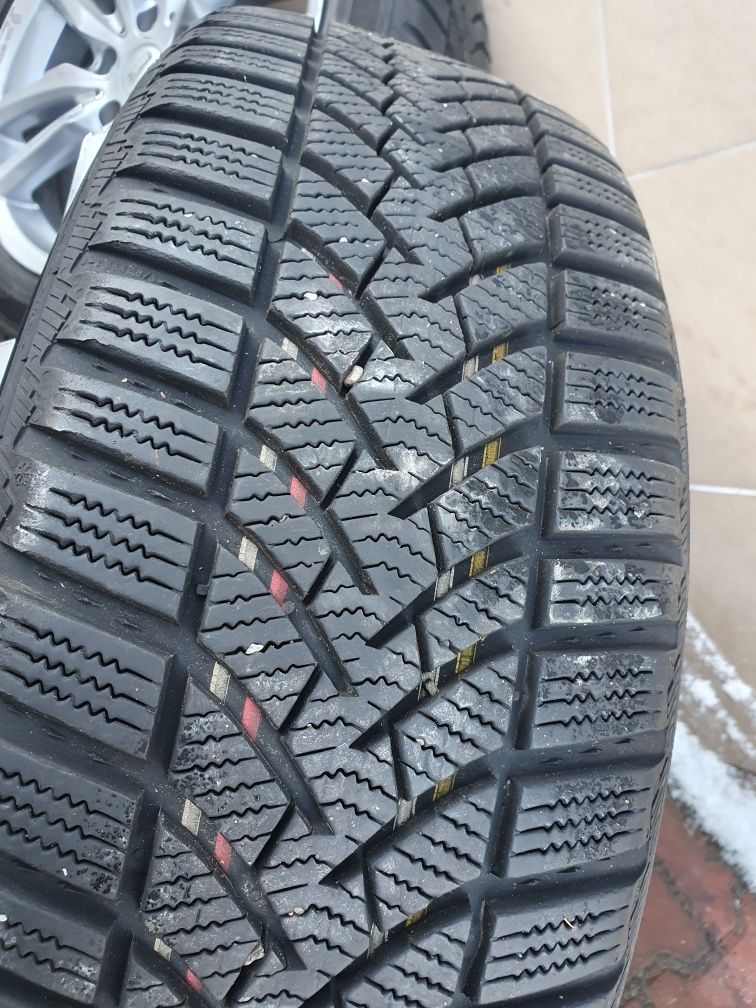 Felgi Koła 17" Vw Skoda Bmw 5x112 ET54+ 205.55.17 Jak Nowe  Zima