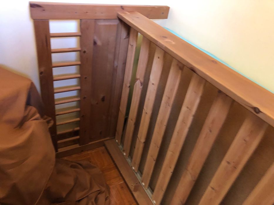 Cama solteiro com colchão