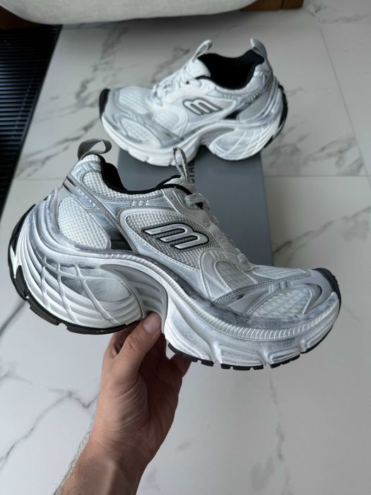 Кросівки Balenciaga 10XL White Silver / кроси Баленсіага 10ХЛ білі