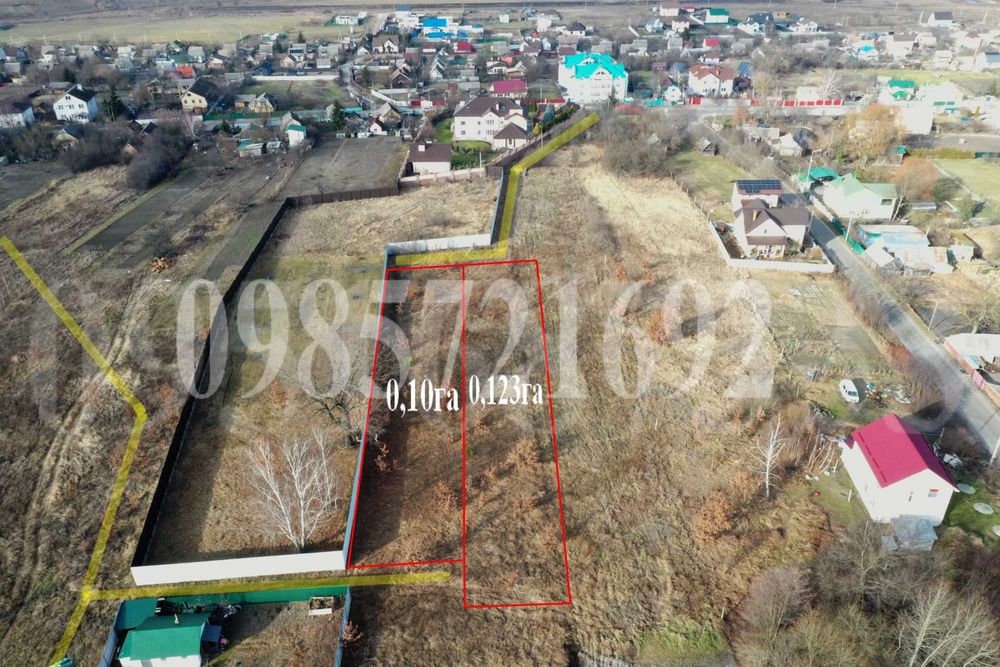 Бобриця Продаж 0.22га (Жорнівка)