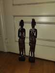 Estátuas de cultura africana