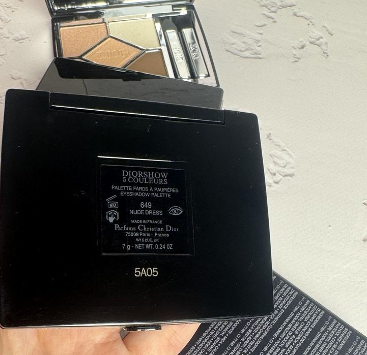 Тіні Dior 5 couleurs 649
