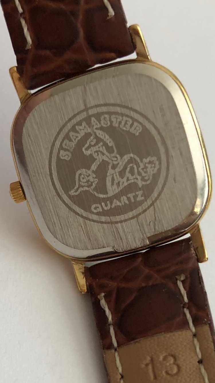 Omega Seamaster, klasyczny damski, koperta w kolorze złotym, super!!!