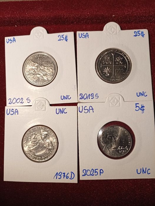 Monety USA/UNC mix