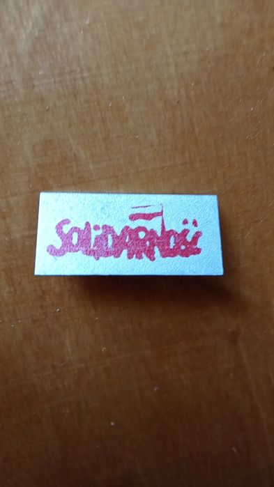 Znaczek Solidarność z 1980 roku.