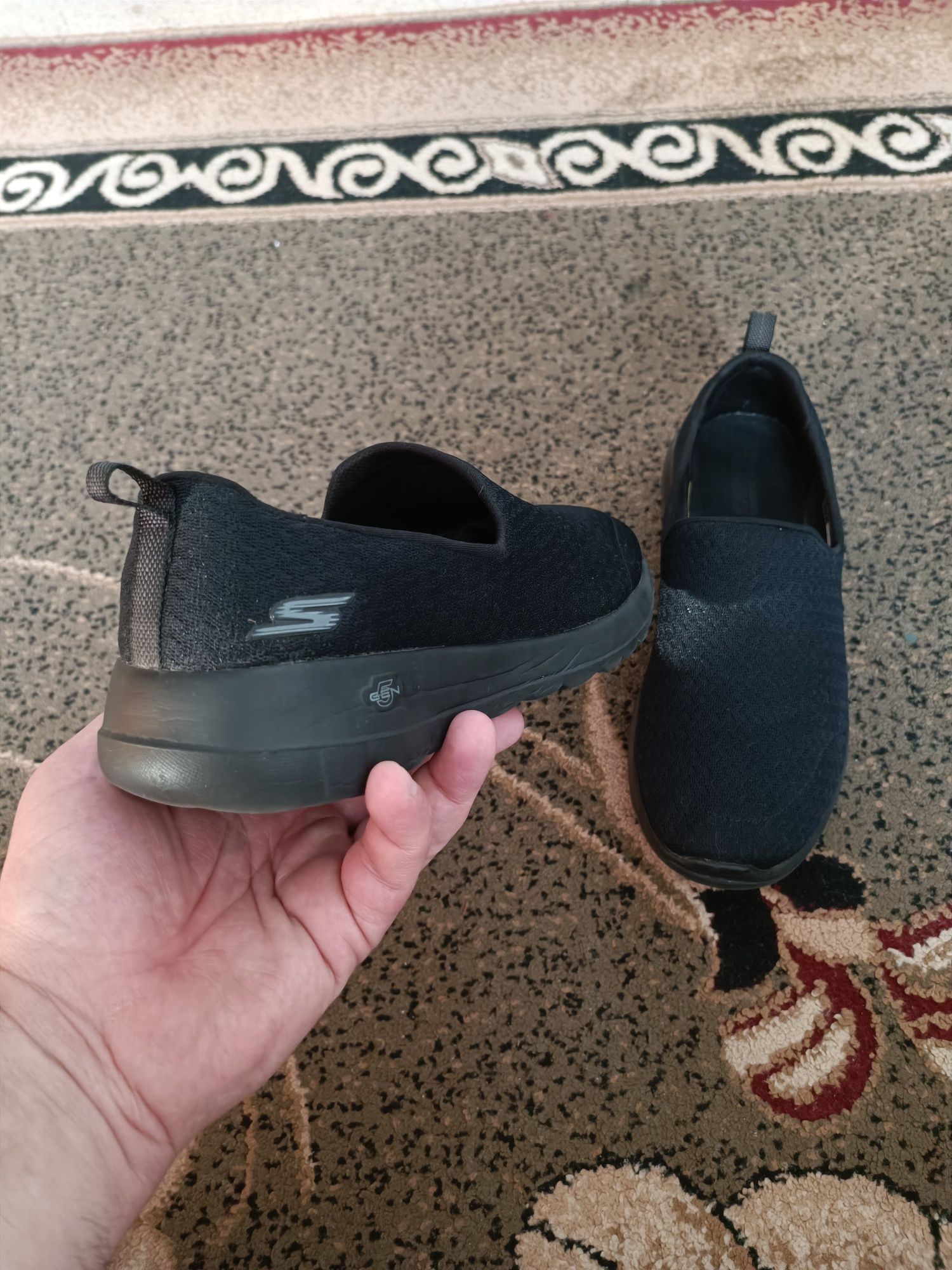 Женские слипоны мокасины Skechers go Walk max