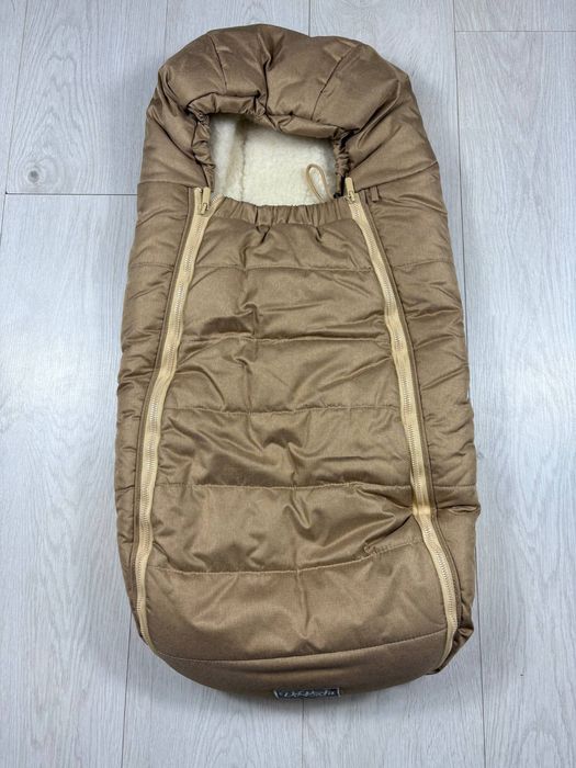 Конверт зимовий дитячий на овчині від народження