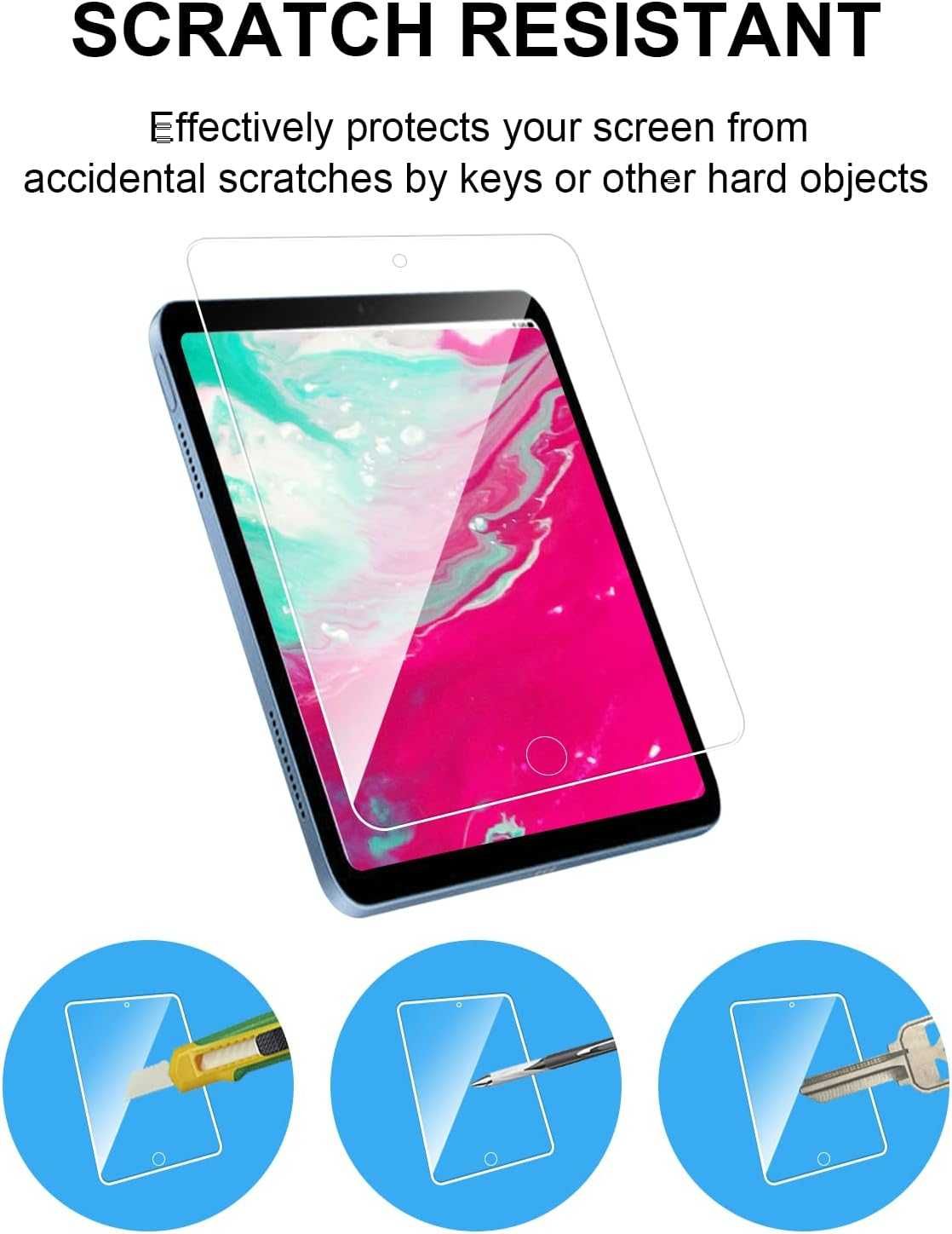 Folia ochronna papierowa APPLE iPAD 10,2 '' + 2 końcówki rysika