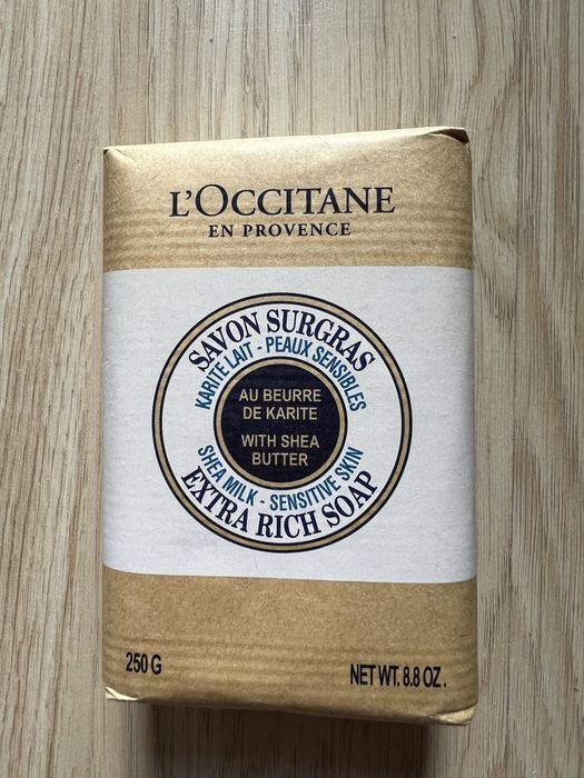 Znakomite mydło Loccitane 250g z maslem shea do skory wrażliwej