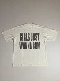 футболка Ken Carson Girls Just Wanna Cum T-shirt