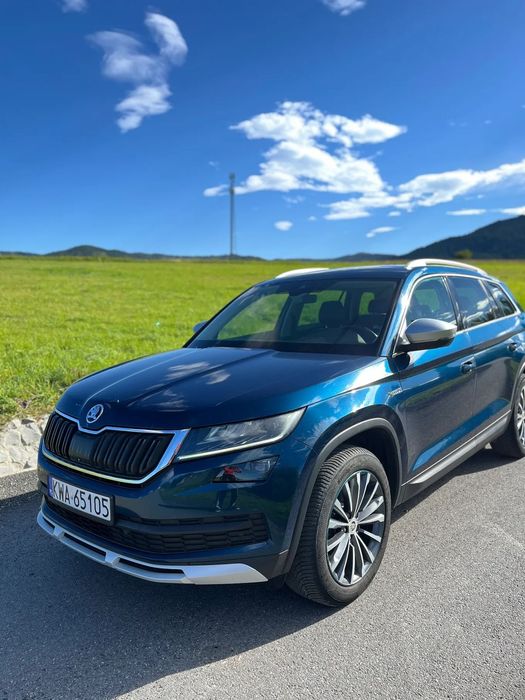 Skoda Kodiaq SCOUT 4x4,HAK,Canton,stan idealny,polski salon,automat DSG,