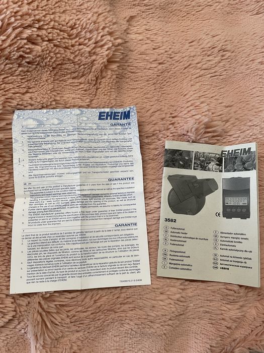 Eheim twin feeder акваріумна автогодівничка для риб