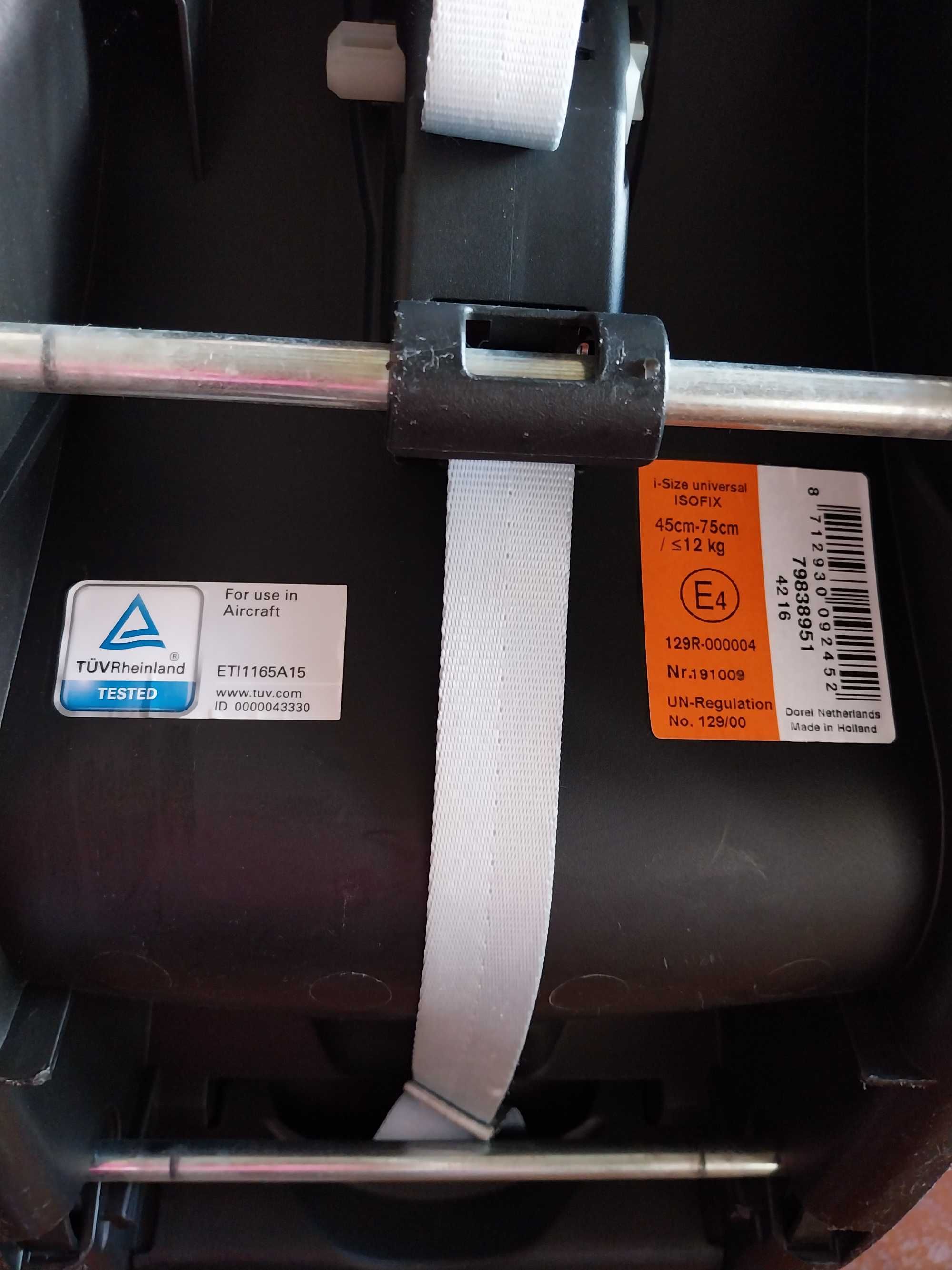 Ovo pubble plus + base isofix 2 way fix