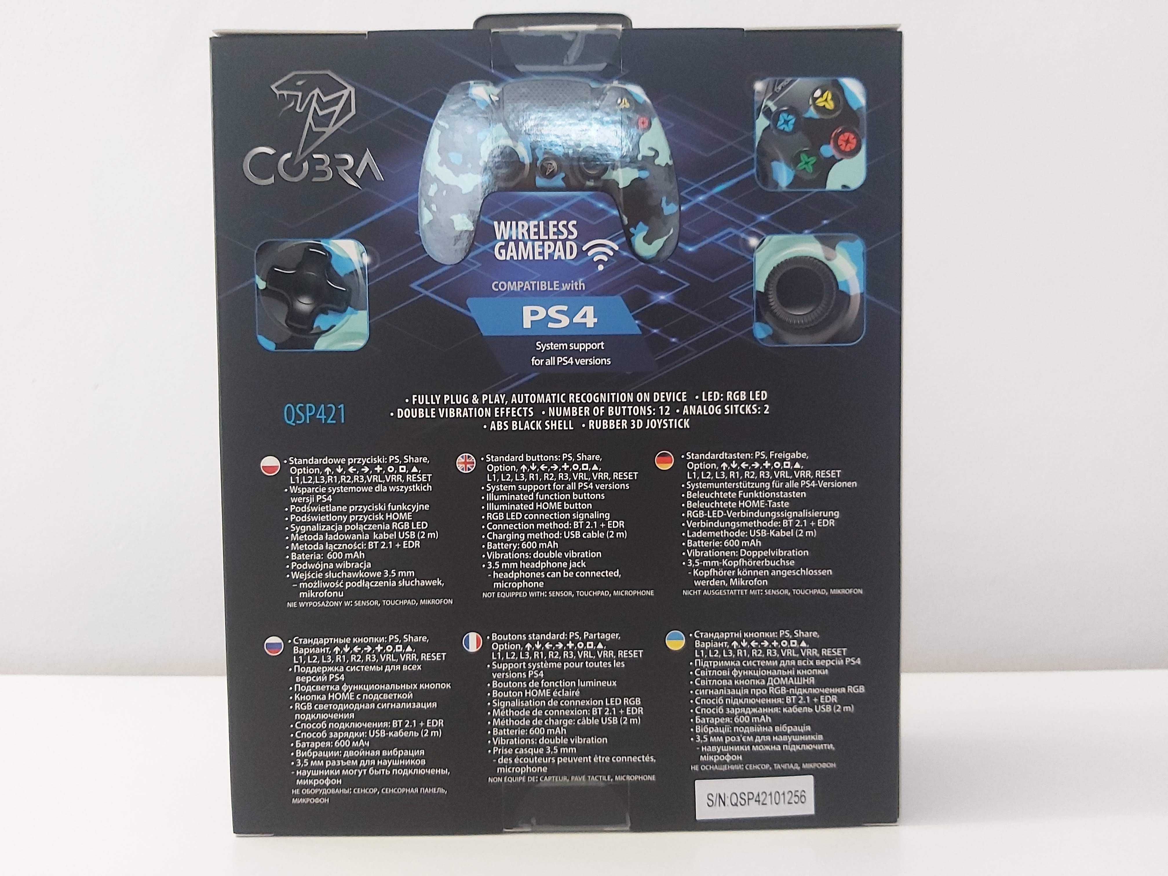 Nowy Pad Bezprzewodowy  do konsoli PS4 PlayStation 4 Gwarancja