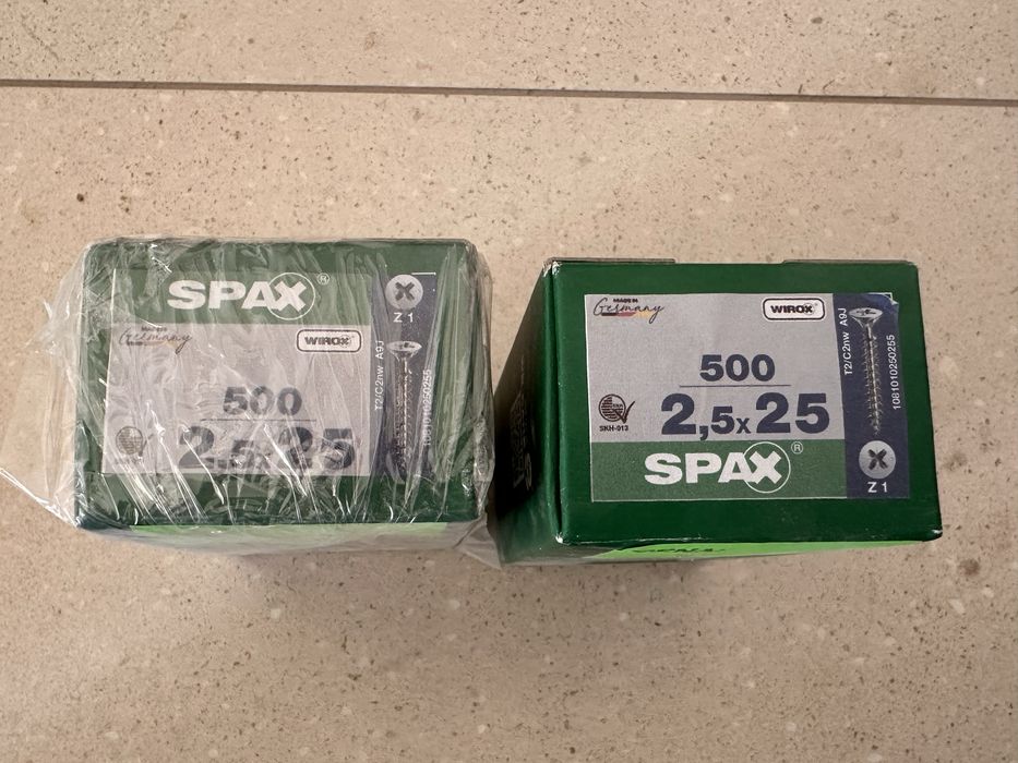 Wkręt uniwesalny SPAX 2,5 x 25 mm