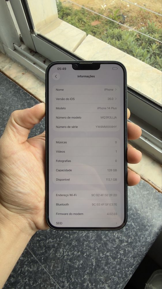 Vendo iPhone 14 Plus 128GB [NOVO]