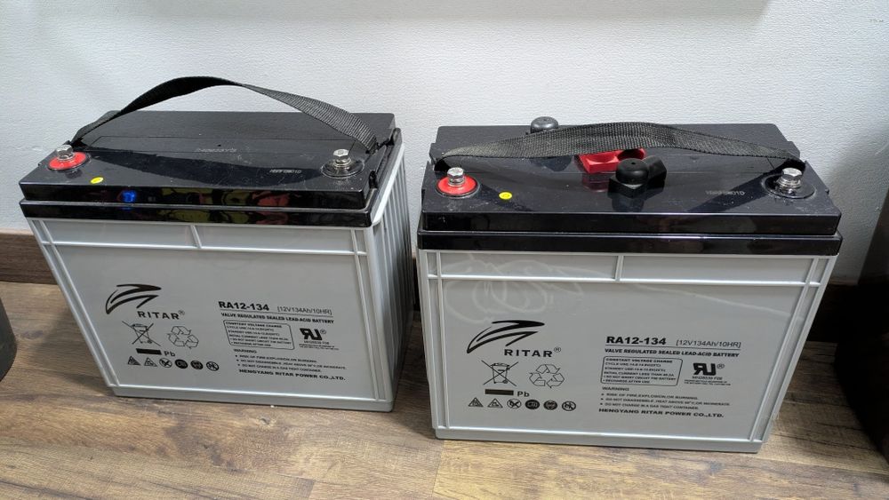 Акумулятори Ritar RA12-134 (12V 134Ah AGM)