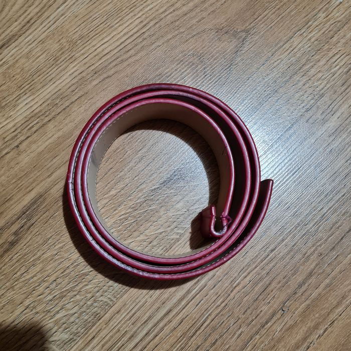 Gucci pasek bez klamry z numerem seryjnym belt 117 cm