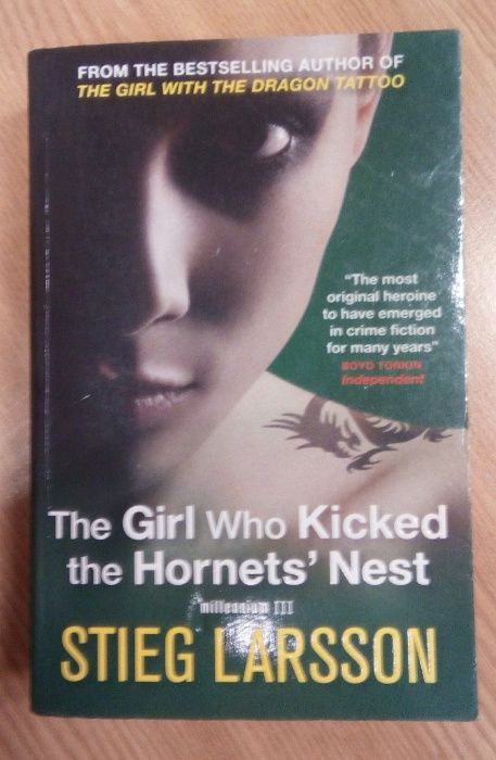 the girl who kicked the hornet's nest Stieg Larsson