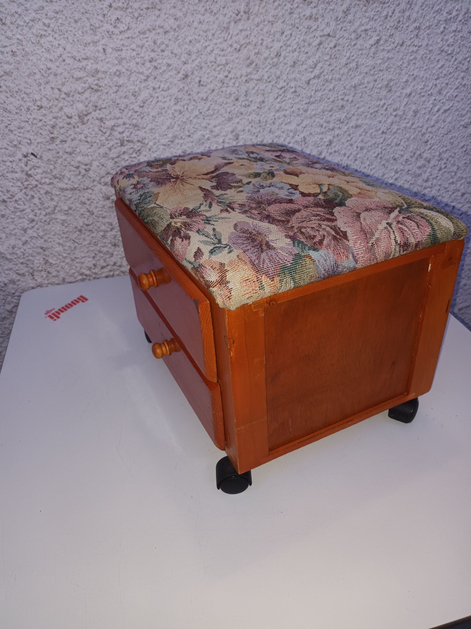 Banqueta otomana apoio para os pés