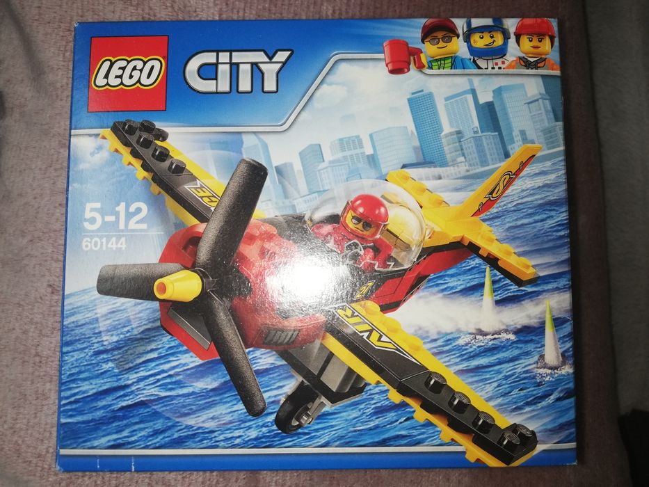 Lego City 60144 samolot wyścigowy 5-12