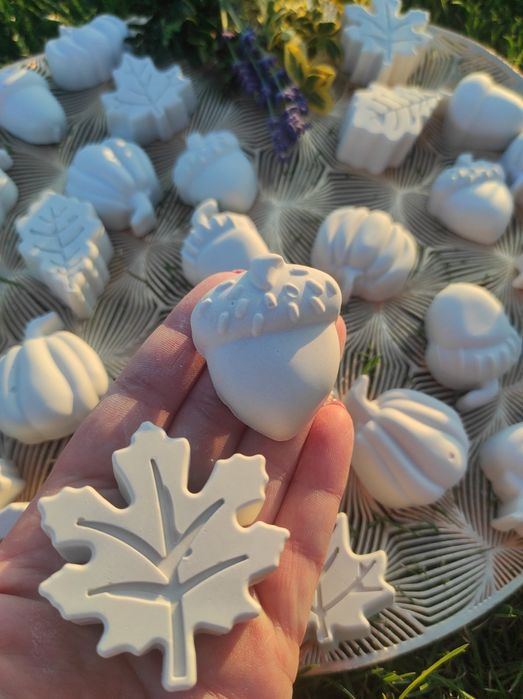 Zestaw figurek gipsowych, mix jesienny