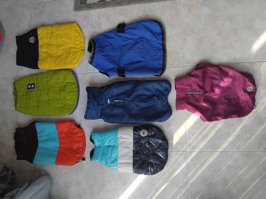 7 casacos e capas para cão tamanho l