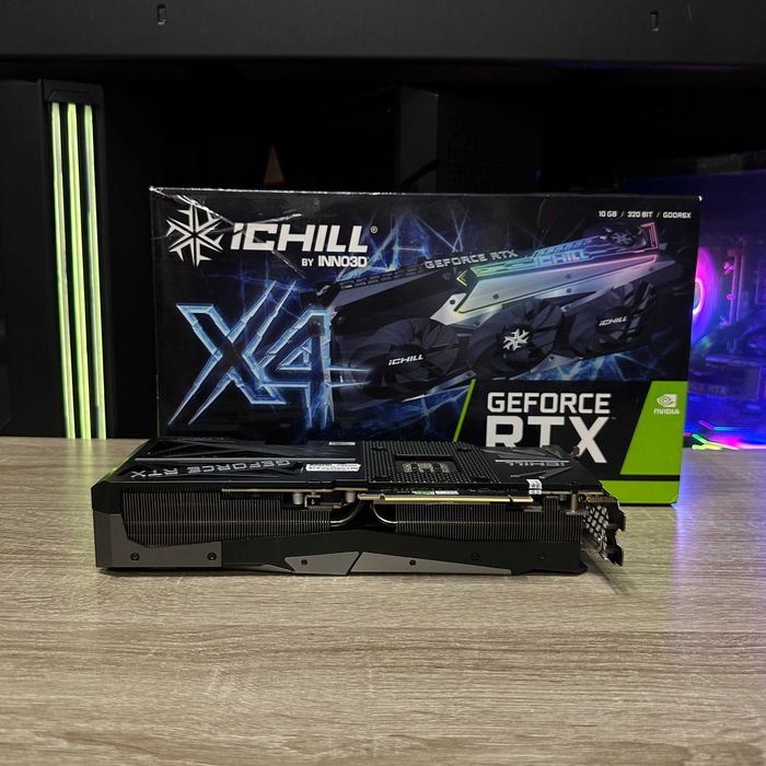 Відеокарта ichill INNO3D Geforce RTX3080-10GB ГАРАНТІЯ