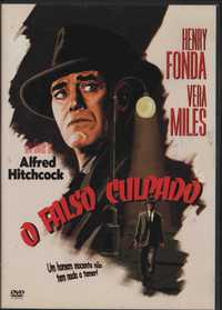 Dvd O Falso Culpado - drama - Henry Fonda - filme noir - extras