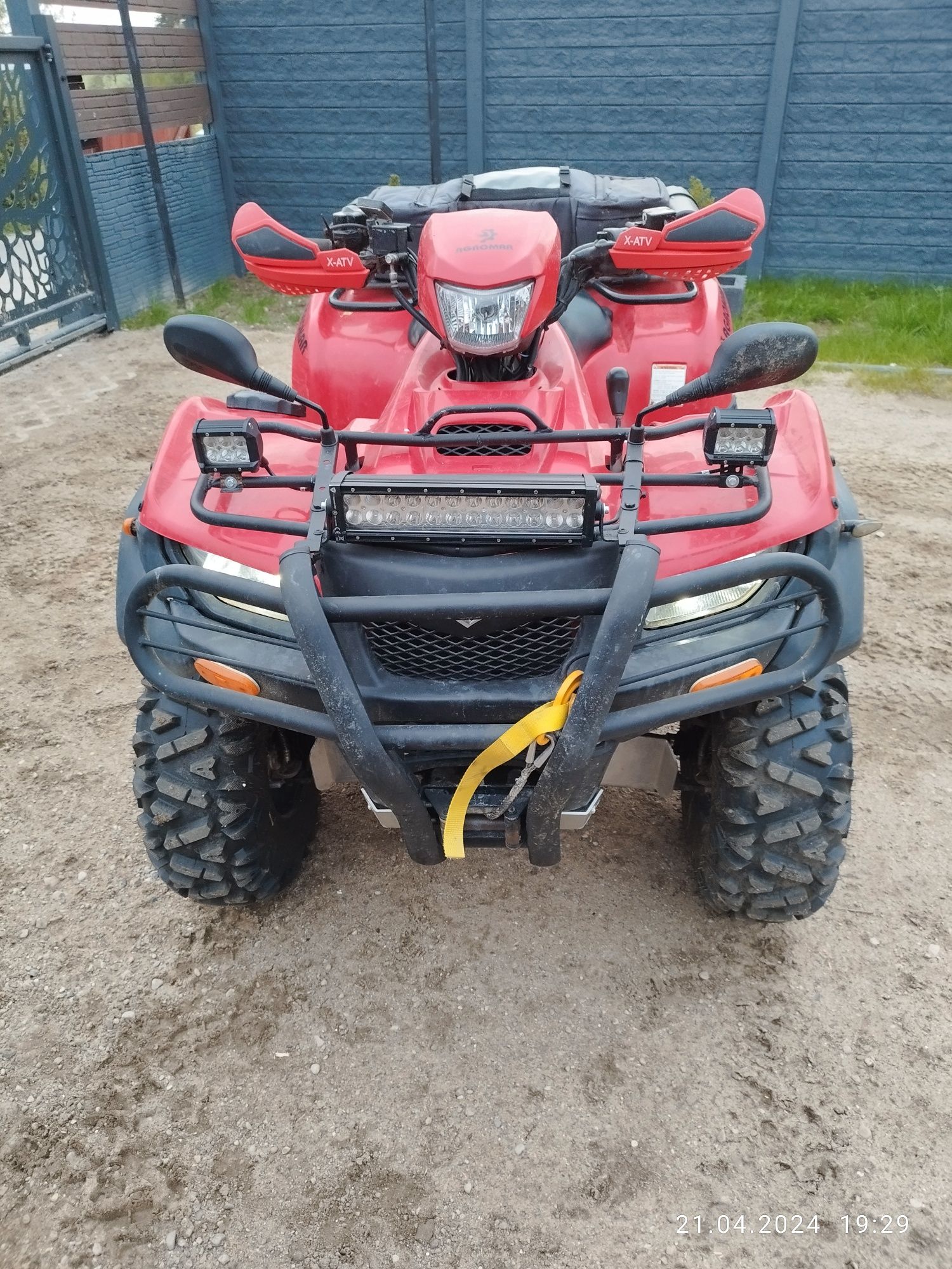 Quad Suzuki King Kład 750