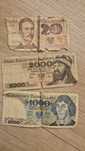 Stare banknoty 2000zł,1000zł i 20zł
