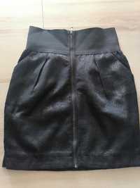 Elegancka spódnica czarna XS S